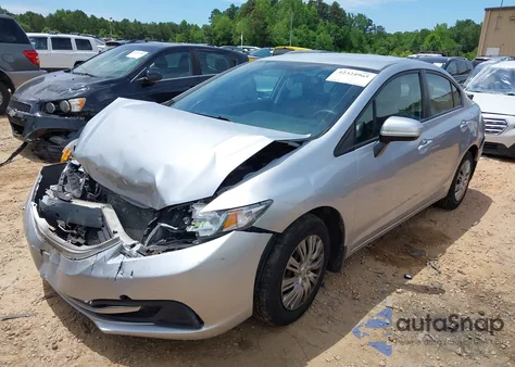 2014 Honda Civic Lx from USA, damaged, VIN 2HGFB2F53EH501472